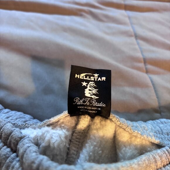 Hellstar Grey Flare Sweatpants - Picture 6 of 7